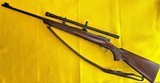 Winchester Model 70, 22 Hornet, 1937, unmolested very rare example w/ Lyman Junior 6X Targetspot scope - 2 of 15