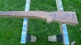 Fiddleback English walnut rifle stock blank - 2 of 7