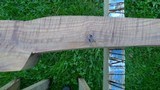 Fiddleback English walnut rifle stock blank - 10 of 10