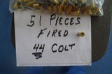 FIRED 44 COLT BRASS - 1 of 4