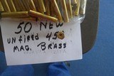 50 PPIECES OF NEW UNFIRED WW 458 MAGNUM BRASS - 2 of 5