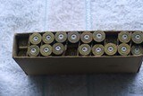 EARLY 30-30 AMMO BOX WITH BRASS - 5 of 6