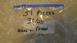 51 pieces of WINCHESTER WESTERN 38/40 BRASS - 1 of 2