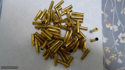 Once fired Remington/Peters 32/20 Brass