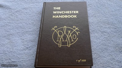 THE WINCHESTER HANDBOOK 1OF 1OOO BY GEORGE MADIS AND SIGNED BY HIM