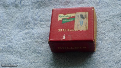 EARLY BOX OF REMINGTON 45 GR. HP CAL.224