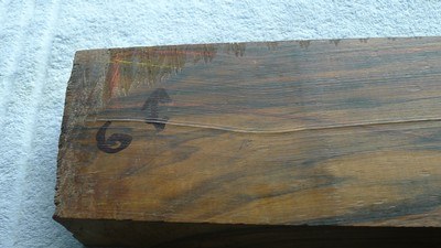 28 year old English walnut stock blank - Image 5 of 7