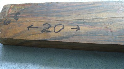 28 year old English walnut stock blank - Image 7 of 7