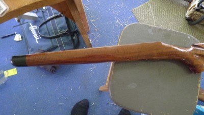 semi inletted claro walnut stock for Remington 700BDL - Image 2 of 9