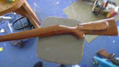 semi inletted claro walnut stock for Remington 700BDL - Image 1 of 9