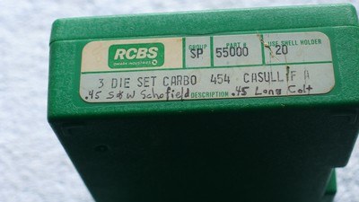 RCBS 454 CASULL DIE SET - Image 1 of 7