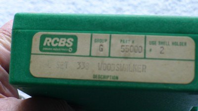 new rcbs 338 woodswalker reloading dies - Image 1 of 4