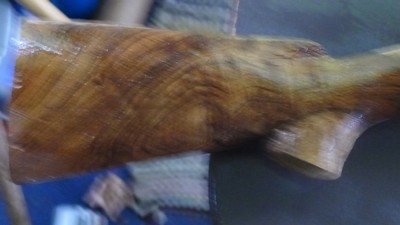Semi inletted English walnut stock blank for Remington 700 BDL STANDARD LENGTH ACTION - Image 4 of 15