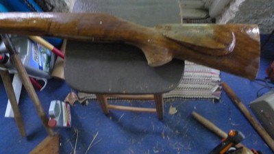 Semi inletted English walnut stock blank for Remington 700 BDL STANDARD LENGTH ACTION - Image 1 of 15