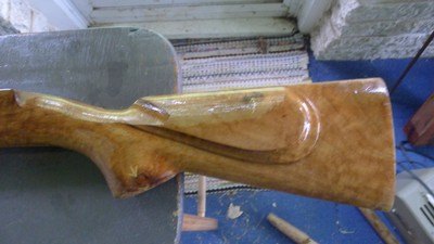 ENGLISH WALNUT SEMI FOR 98 MAUSER - Image 1 of 12