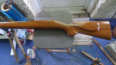 CLARO WALNUT SEMI INLETTED FOR 98 MAUSERS - Image 1 of 13
