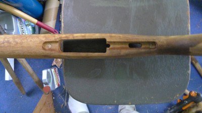 PRE 64 MODEL 70 WINCHESTER SEMI INLETTED STOCK. - Image 10 of 11