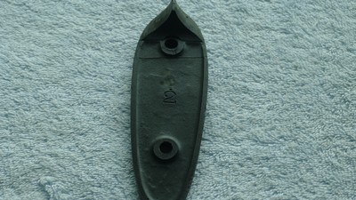 original dog's head Parker butt plate - Image 3 of 4