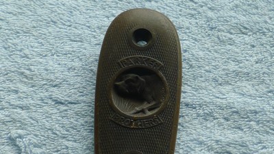 an original PAKER BROTERS DOGGD HEAD BUTT PLATE - Image 2 of 4