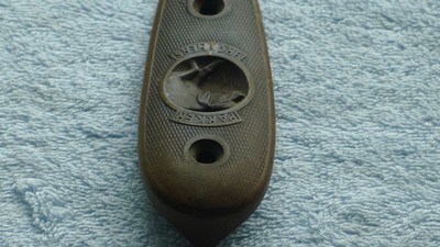 an original PAKER BROTERS DOGGD HEAD BUTT PLATE - Image 4 of 4