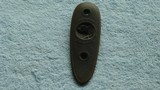 an original PAKER BROTERS DOGGD HEAD BUTT PLATE - Image 1 of 4