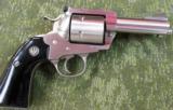 Special issue Ruger New Super Blackhawk Bisley 44 Mag SS Flat Top - 4 of 12