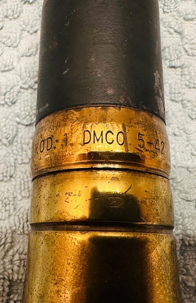WW2 US 40 MM NAVAL ARTILLERY SHELLDEWATT - Image 4 of 5