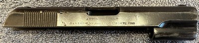 COLT MODEL 1903 STRIPPED FRAME AND COMPLETE SLIDE - Image 5 of 9