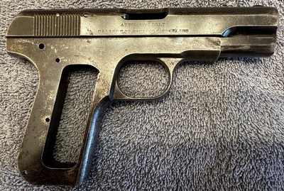 COLT MODEL 1903 STRIPPED FRAME AND COMPLETE SLIDE - Image 2 of 9