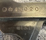Japanese Nambu Type 14 Frame and Trigger Guard - Image 3 of 6