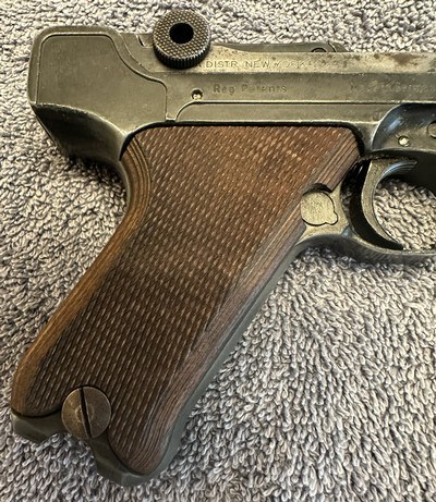 ERMA MODEL KGB 68A"BABY LUGER" .380 CALIBER (PARTS GUN) - Image 6 of 8