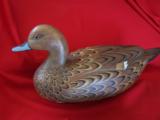 HAND CARVED HEN & DRAKE PINTAIL DECOYS - 3 of 6