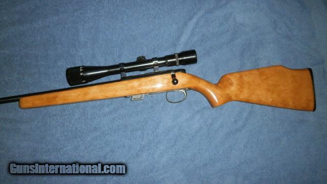 Left Handed Remington 581 22lr with Custom Stock