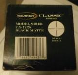 Weaver 2.5-7X28Rimfire Scope - 2 of 2