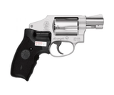 Smith & Wesson 642 Silver Revolver 38 Special DAO 5 RD 1.875" w/ Crimson Trace Lasergrip - 1 of 1