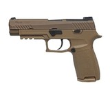 Sig Sauer P320 M17 9MM 4.7" Barrel, Night Sight Plate, 2- 17rd Mags, NO Manual Safety 320F-9-M17 - 1 of 1
