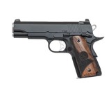Dan Wesson, Vigil CCO, Commander Slide, Officer Frame, 1911, 45ACP, 4.25" Barrel, Aluminum Frame, Black Finish, Wood Grips, 7Rd, Night Sights 018 - 1 of 1
