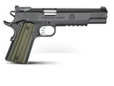 Springfield TRP Operator Pistol, 10mm, 6", VZ Alien DIrty Olive G-10 Grip, Black(Armory Kote) Finish, Tactical Rear 3 Dot Tritium Sights - 1 of 1