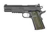 Springfield TRP Operator Pistol, 10mm, 5", VZ Alien DIrty Olive G-10 Grip, Black(Armory Kote) Finish, Tactical Rear 3 Dot Tritium Sights - 1 of 1