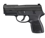 Sig Sauer P320 Sub Compact 9mm Comes with 2 12rd Magazines SIGLITE Night Sights and Holster 320SC-9-BSS - 1 of 1