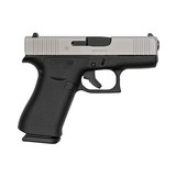 Glock G43X Sub-Compact Silver 9mm 3.41-inch 10Rds Fixed Sights PX435SL201 - 1 of 1