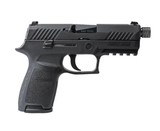 Sig Sauer P320 9MM 4.6" Striker Siglite Modular Polymer Grip 2 15Rd Steel MAG Rail Threaded 13.5X1mm LH 320C-9-BSS-TB - 1 of 1
