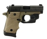 Sig Sauer P238 Combat Pistol w/ laser 380 ACP, 2.7", FDE Rubber Grips 238-380-CBT-LSR - 1 of 1