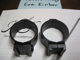 Talley 10MM Rings for Kimber of Oregon rifles. - 3 of 4