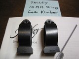 Talley 10MM Rings for Kimber of Oregon rifles. - 1 of 4