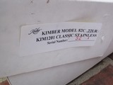 Kimber of America M-82 Classic Stainless 22LR (Book Gun) Kimber of Oregon - 13 of 13