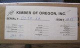 Kimber of Oregon M-84 Custom Classic .222 Remington NIB from Earl Kelley collection - 1 of 12