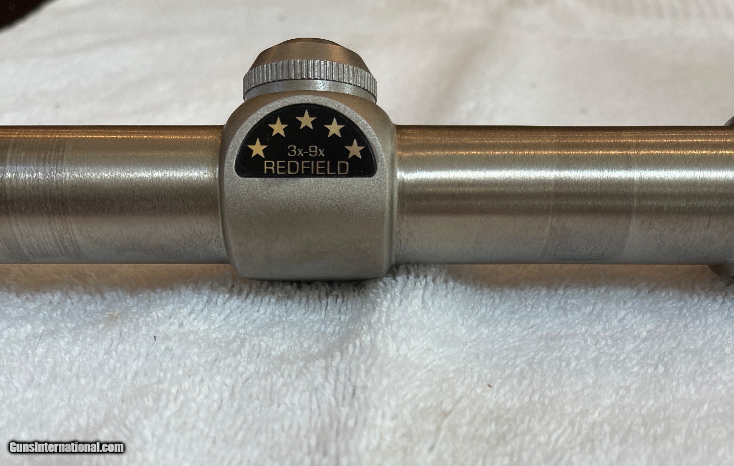 Redfield 5 Star 3x9 Stainless Steel Rifle Scope Duplex Minty