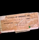 10th Anniversary Model 84 Kimber of Oregon Super America .223 Collector Quality - 9 of 9