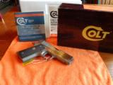 Colt MK IV Series 80 Officer's ACP 45 Stainless Steel , AS NEW in the Box! - 1 of 15